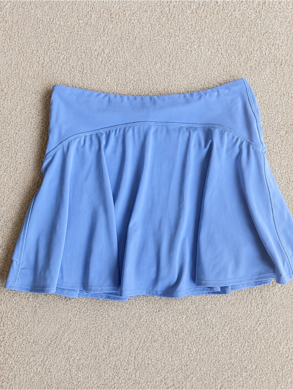 Old Navy Powersoft Go-Dry High-Rise Skort Blue Medium Tennis Pickleball - Picture 6 of 17
